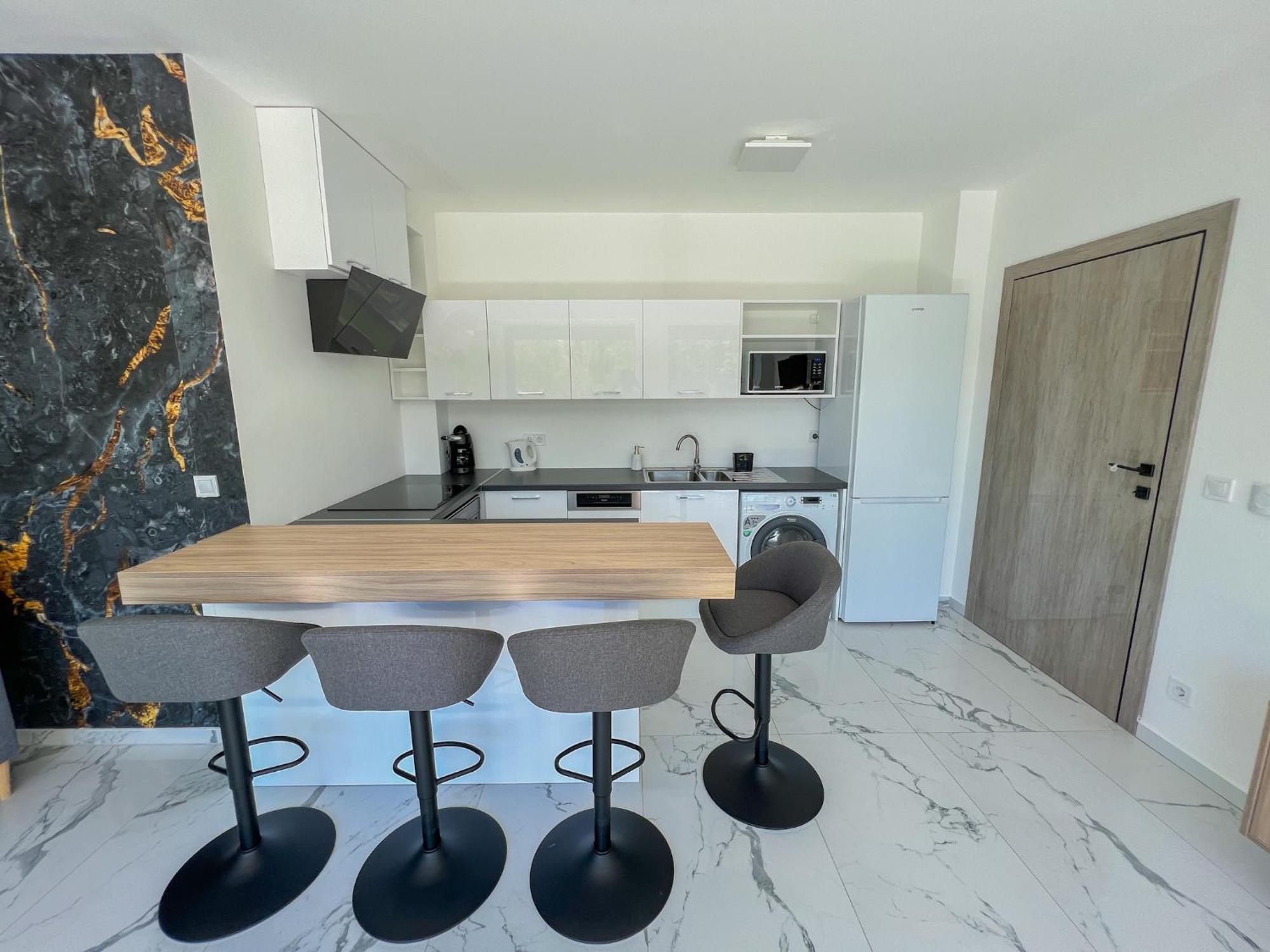 Apartmán Bauhaus Penthouse Wellness 1 Siófok